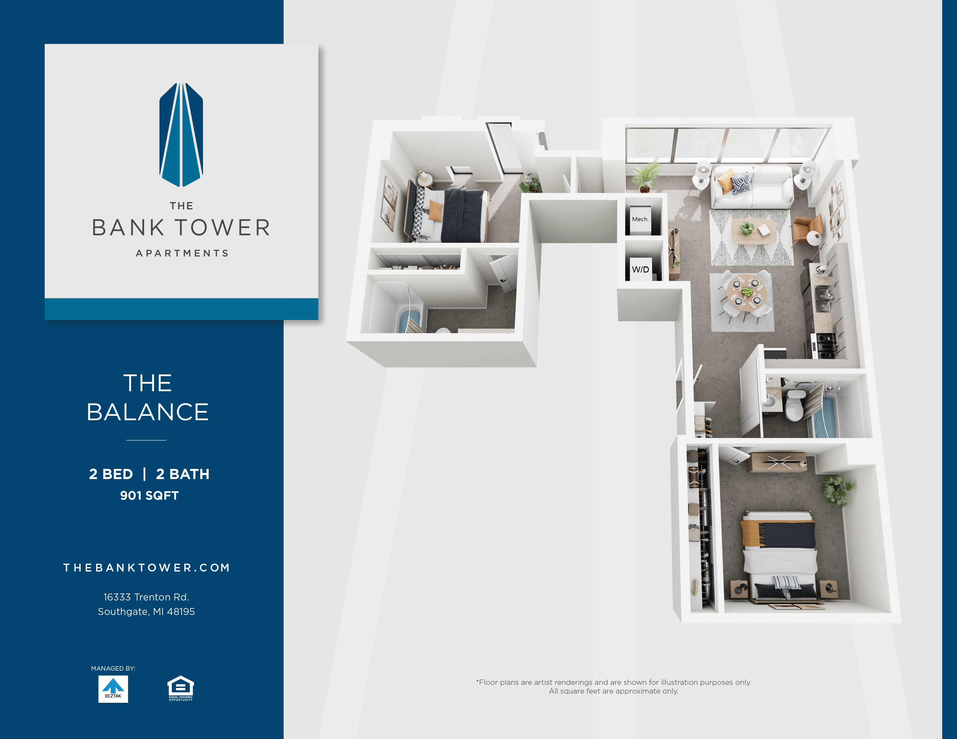 The Balance floor plan